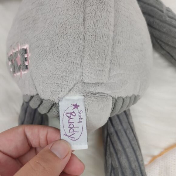 Scentsy Buddy Ollie The Elephant Gray Full Size Pl - Picture 8 of 10